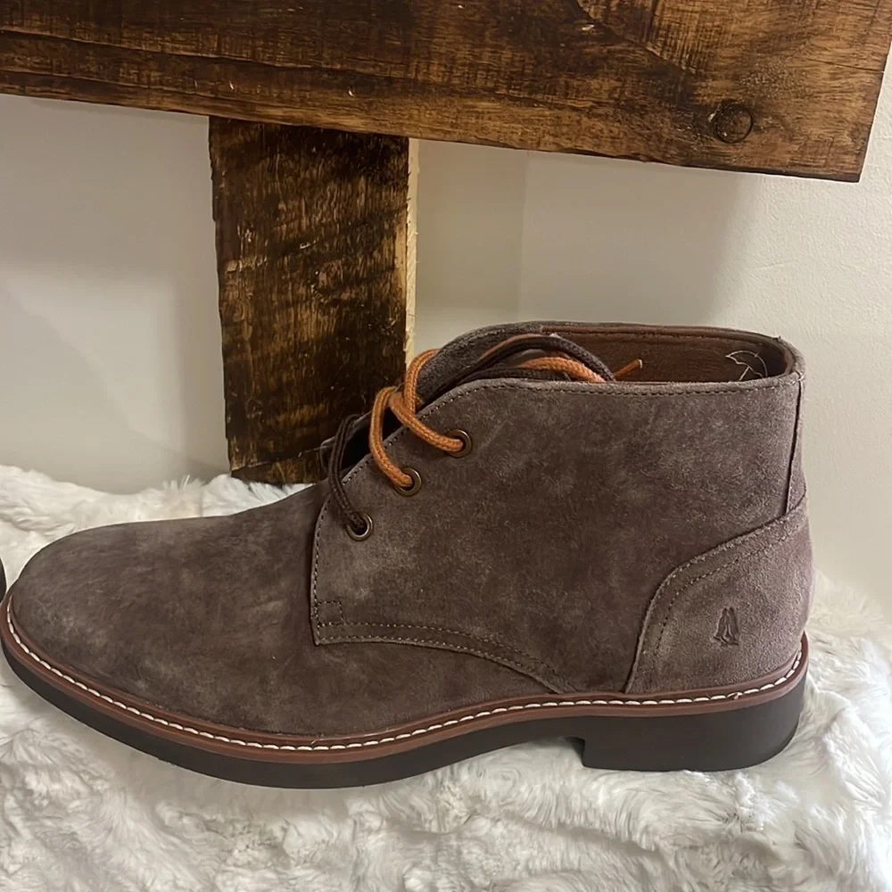 Hush Puppies boot Men’s Detroit Chukka worry free shoe New Sz 9.5